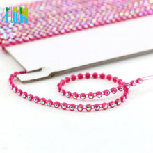 GBA008 Plastic Rhinestone Trim Banding al por mayor